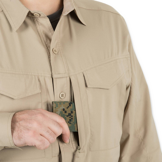 Helikon-Tex Defender Mk2 Tropical Shirt, silver mink KO-DTR-PS-69