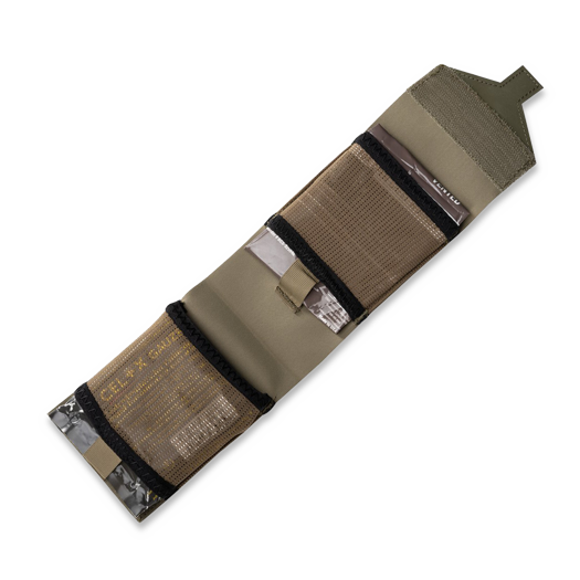 Helikon-Tex Flat Med Pouch - Cordura - Adaptive Green MO-FLM-CD