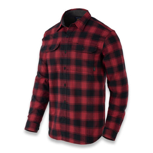 Helikon-Tex GreyMan Shirt - Coral Crimson Checkered, L KO-GMN-NS-PH-B05