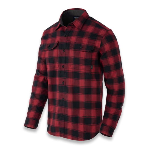 Helikon-Tex GreyMan Shirt - Coral Crimson Checkered, L KO-GMN-NS-PH-B05
