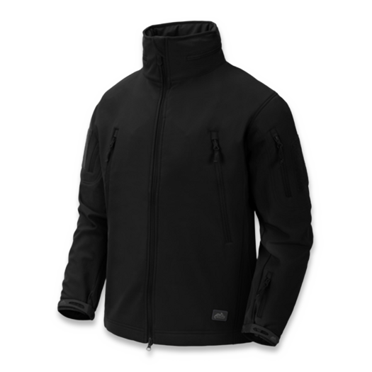 Helikon-Tex GUNFIGHTER Jacket - Shark Skin Windblocker, musta KU-GUN-FM-01