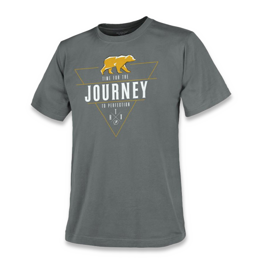 T-shirt Helikon-Tex Journey to Perfection, shadow grey TS-JTP-CO-35