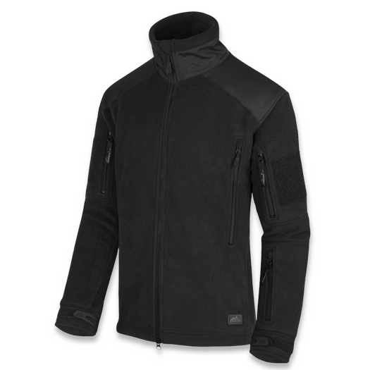 Jacket Helikon-Tex Liberty Double Fleece, melns BL-LIB-HF-01