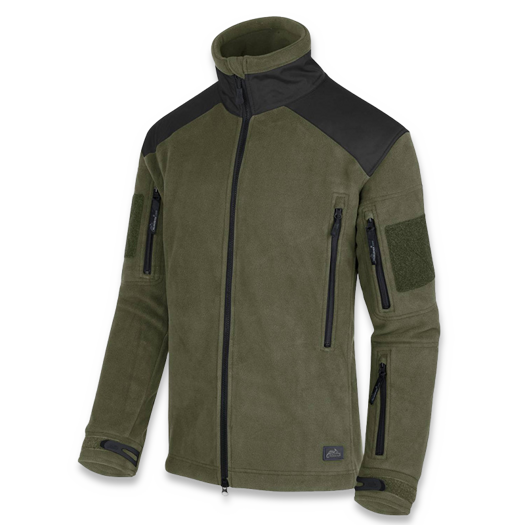Jacket Helikon-Tex Liberty Double Fleece M, olive/black BL-LIB-HF-16-B04