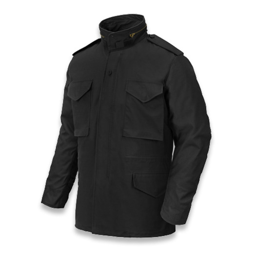 Helikon-Tex M65 Jacket - NyCo Sateen - Black, XXL KU-M65-NY-01-B07