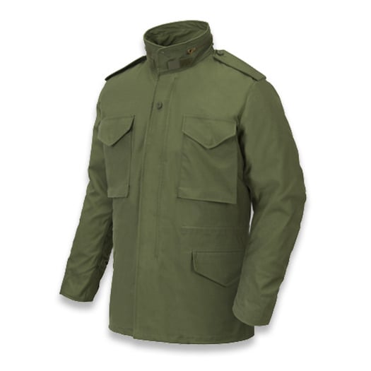 Helikon-Tex M65 Jacket - NyCo Sateen - Olive Green, L KU-M65-NY-02-B05
