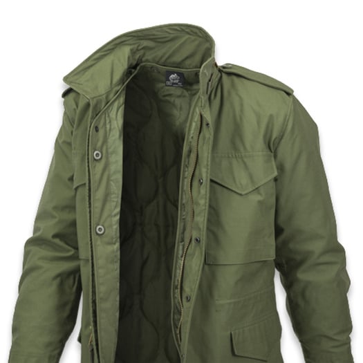 Helikon-Tex M65 Jacket - NyCo Sateen - Olive Green KU-M65-NY-02