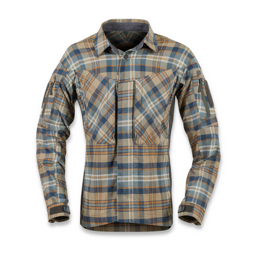 Helikon-Tex MBDU Flannel Shirt, ginger plaid KO-MBD-PO-P2