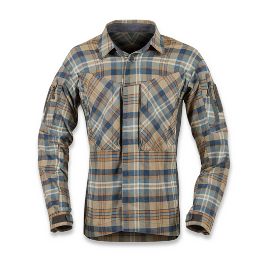 Helikon-Tex MBDU Flannel Shirt, ginger plaid KO-MBD-PO-P2
