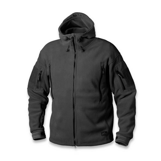 Jacket Helikon-Tex Patriot Double Fleece, melns BL-PAT-HF-01