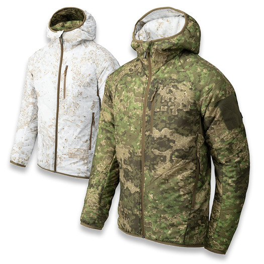 Helikon-Tex Reversible Wolfhound Hoodie - Windpack - Pencott Wildwood/Snowdrift KU-RWH-NL-4544A