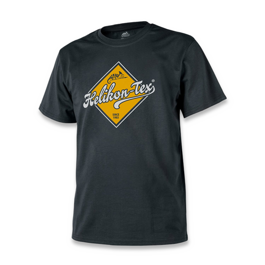 Helikon-Tex Road Sign tシャツ, 黒 TS-HRS-CO-01