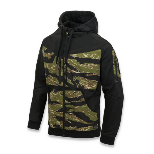 Helikon-Tex Rogue Hoodie L, black/tiger stripe BL-RHF-PO-0162A-B05