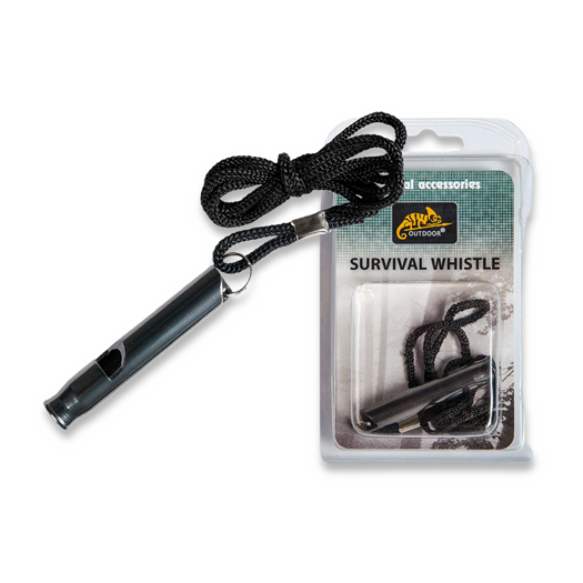 Helikon-Tex Survival Whistle, musta GW-SUR-AL-01