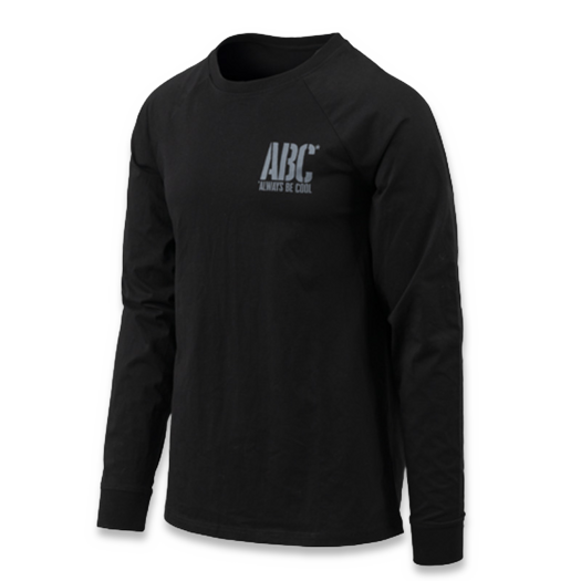 Helikon-Tex T-shirt Long Sleeve (ABC Always Be Cool) - Black TS-ALB-CO-01