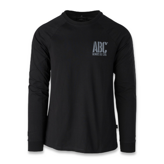 Helikon-Tex T-shirt Long Sleeve (ABC Always Be Cool) - Black TS-ALB-CO-01