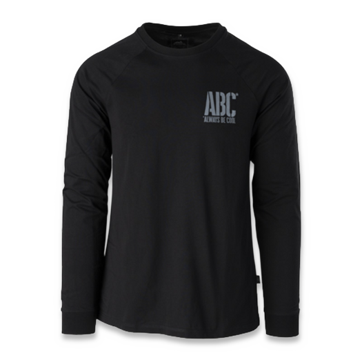 Helikon-Tex T-shirt Long Sleeve (ABC Always Be Cool) - Black TS-ALB-CO-01