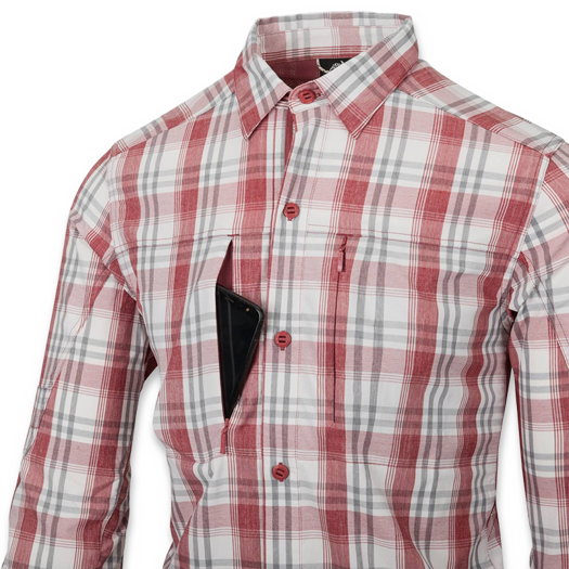 Helikon-Tex Trip Shirt, red plaid KO-TRI-NB-P7