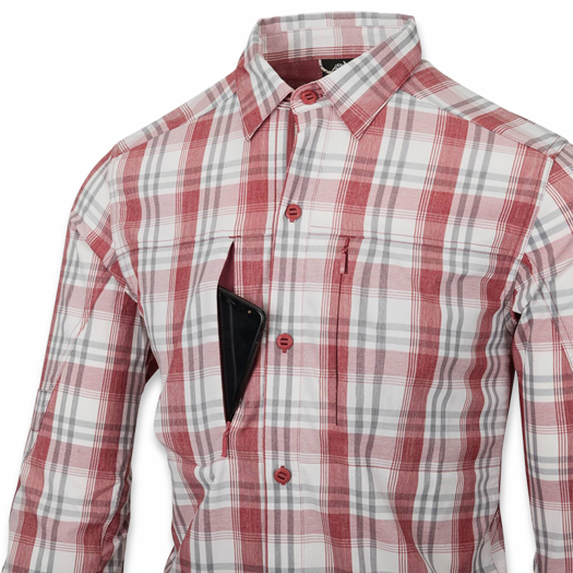 Helikon-Tex Trip Shirt, red plaid KO-TRI-NB-P7