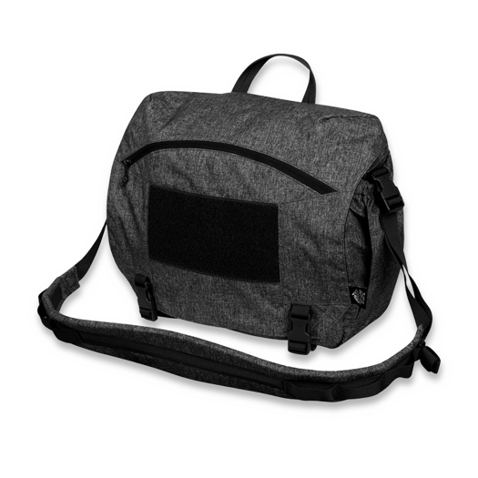 Geantă de umăr Helikon-Tex Urban Courier Large, melange black-grey TB-UCL-NL-M1
