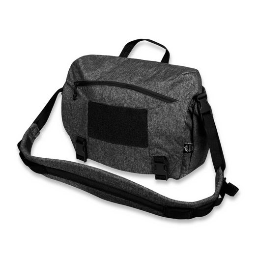 Плечова сумка Helikon-Tex Urban Courier Medium, melange black-grey TB-UCM-NL-M1