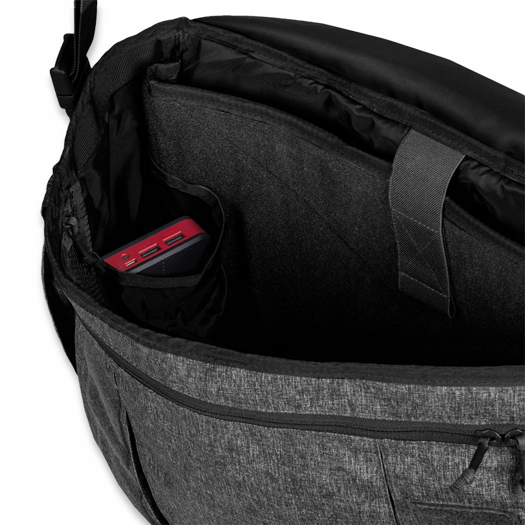 Helikon-Tex Urban Courier Medium 单肩包, melange black-grey TB-UCM-NL-M1