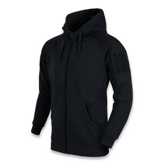 Helikon-Tex Urban Tactical Hoodie Lite FullZip, 검정 BL-ULF-CB-01