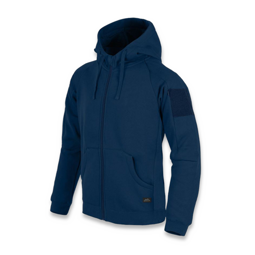 Helikon-Tex Urban Tactical Hoodie Lite FullZip, modrá BL-ULF-CB-65