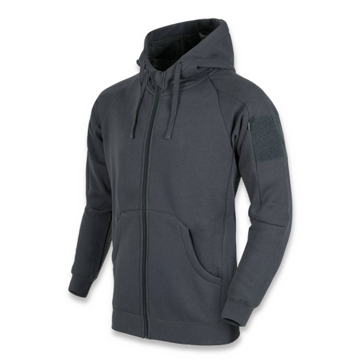 Helikon-Tex Urban Tactical Hoodie Lite FullZip, เทา BL-ULF-CB-19