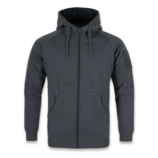 Helikon-Tex Urban Tactical Hoodie Lite FullZip, pilka BL-ULF-CB-19