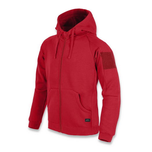 Helikon-Tex Urban Tactical Hoodie Lite FullZip, rojo BL-ULF-CB-25