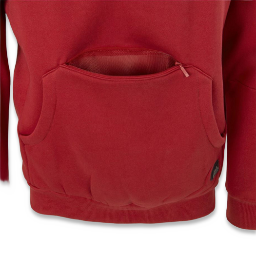 Helikon-Tex Urban Tactical Hoodie Lite Kangaroo, raudona BL-ULK-CB-25