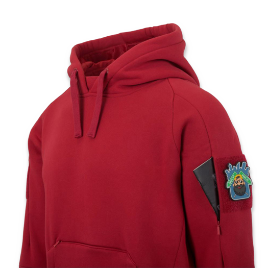 Helikon-Tex Urban Tactical Hoodie Lite Kangaroo, raudona BL-ULK-CB-25