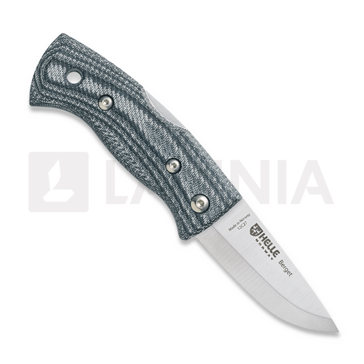 Saliekams nazis Helle 761 Berget, Denim Micarta