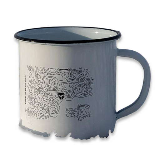 Helle Map Enamel Cup