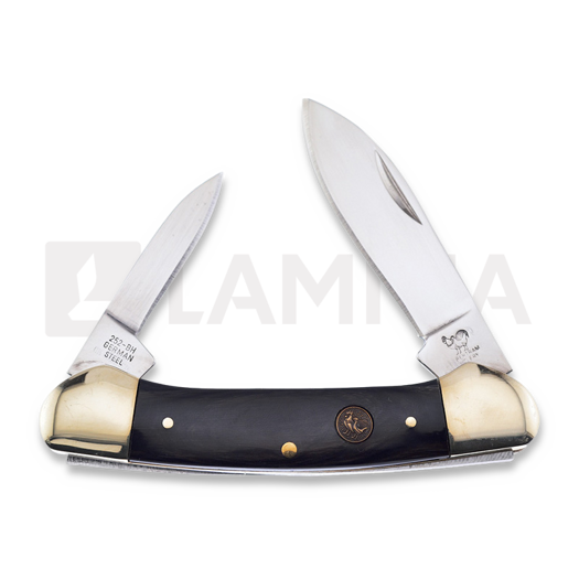 Hen & Rooster Canoe Buffalo Horn vouwmes