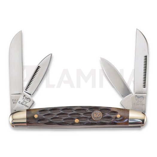 Hen & Rooster Congress Brown Pick Bone folding knife