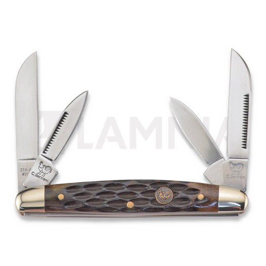 มีดพับ Hen & Rooster Congress Brown Pick Bone