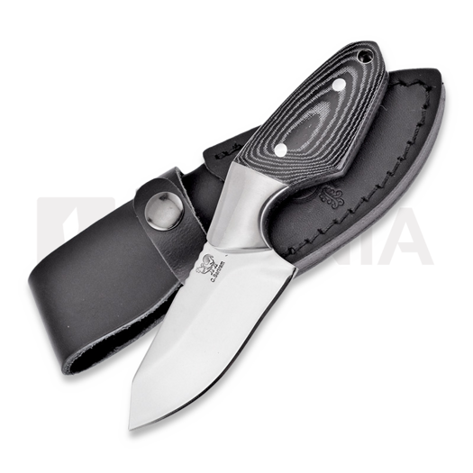 Hen & Rooster Fixed Blade Black Pakkawood