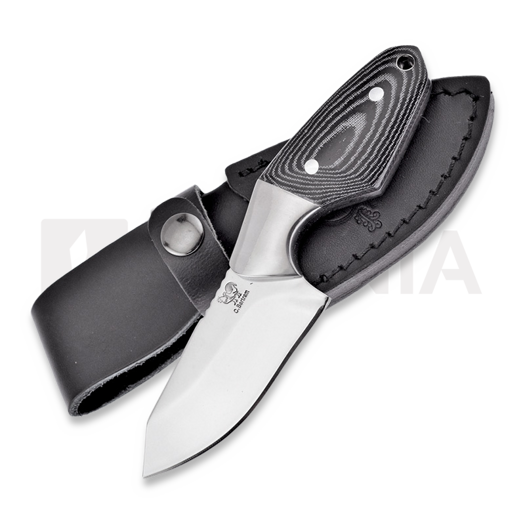 Hen & Rooster Fixed Blade Black Pakkawood