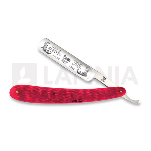 Hen & Rooster Folding Razor Red Bone