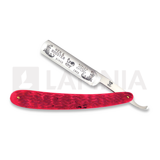 Hen & Rooster Folding Razor Red Bone