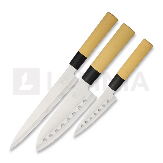 Hen & Rooster Kitchen Knife Set