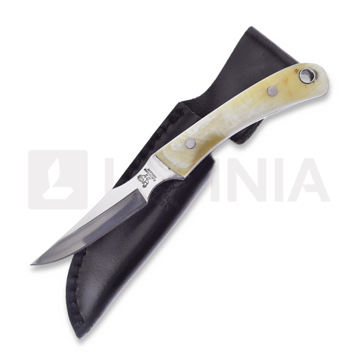 Hen & Rooster Ox Horn Messer