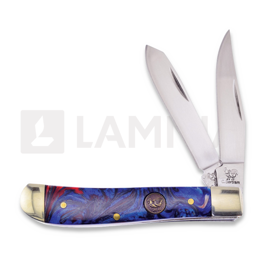 Briceag Hen & Rooster Small Trapper Resin