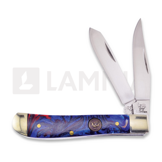 Briceag Hen & Rooster Small Trapper Resin