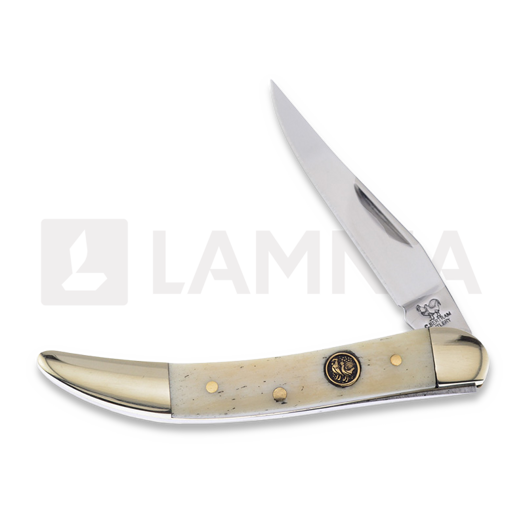 Hen & Rooster Toothpick White Bone folding knife