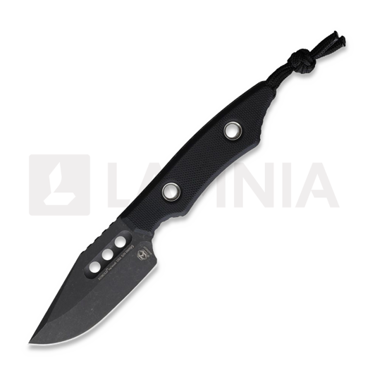 Heretic Knives Kobold, Black G-10, Battleworn