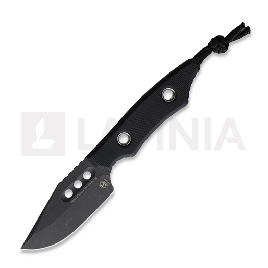 Heretic Knives Kobold, Black G-10, Battleworn