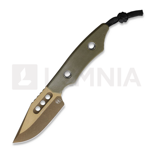 Heretic Knives Kobold, OD Green G-10, Bronze Cerakote